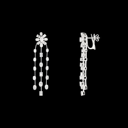 18K White Gold Diamond Jewellery - 11.93ct VS-SI-HI