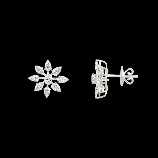 18K White Gold Diamond Jewellery - 3.26ct VVS-VS-IJ