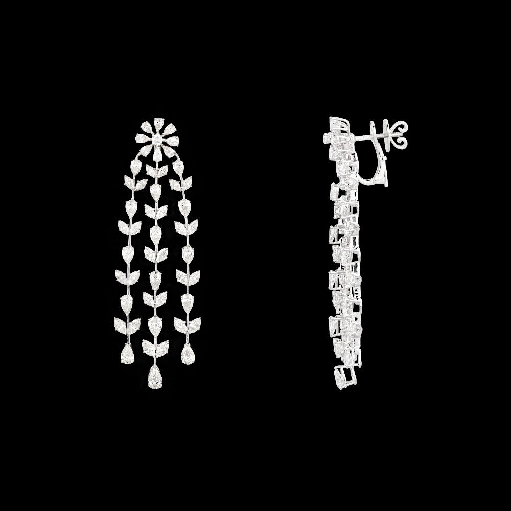 18K White Gold Diamond Jewellery - 12.24ct VVS-VS-IJ