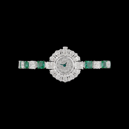 14K White Gold Diamond Jewellery - 16.143ct VVS-VS-HI with Colour Stones