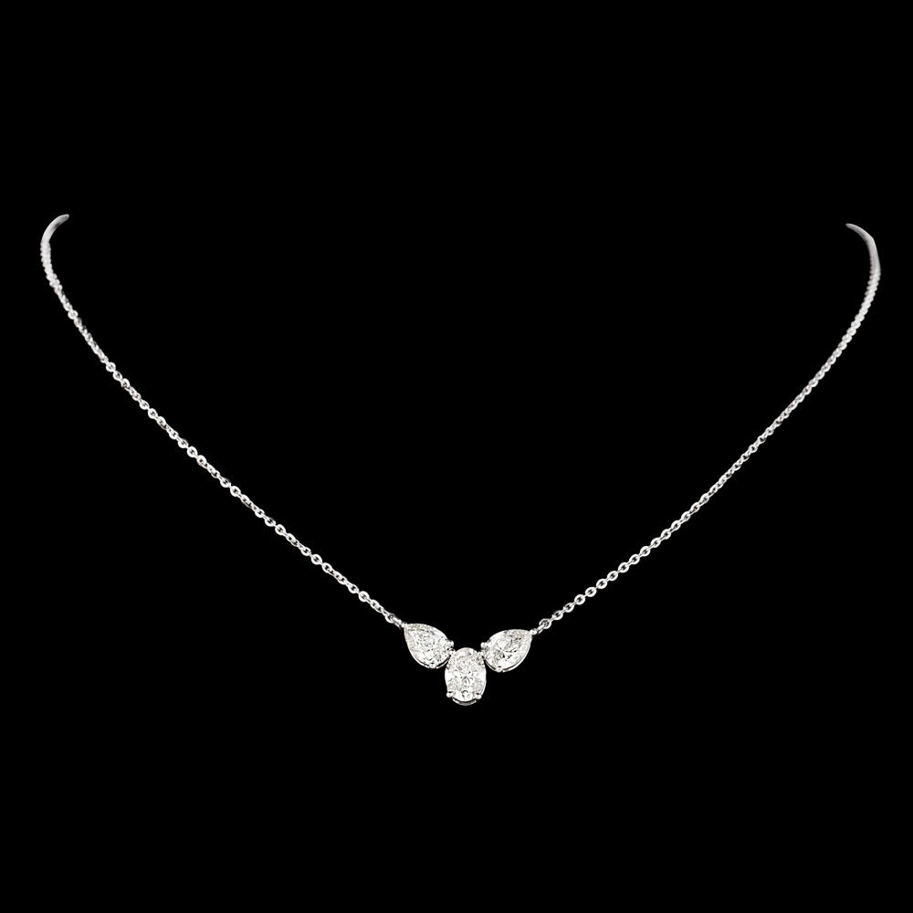18K White Gold Diamond Jewellery - 1.655ct VS-SI-IJ