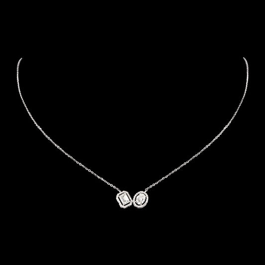 18K White Gold Diamond Jewellery - 1.112ct VS-SI-HI