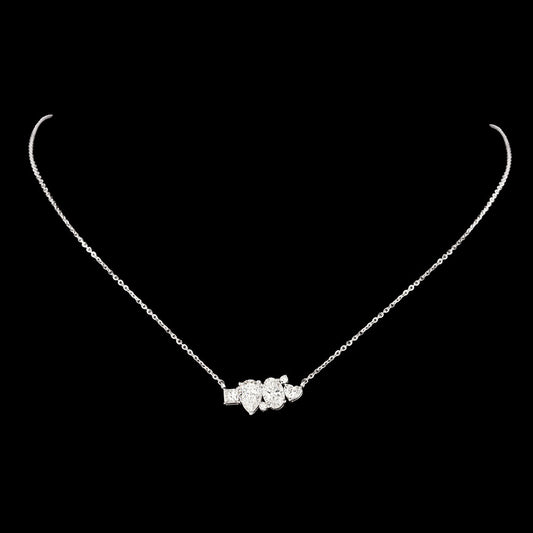 18K White Gold Diamond Jewellery - 1.638ct VVS-VS-HI