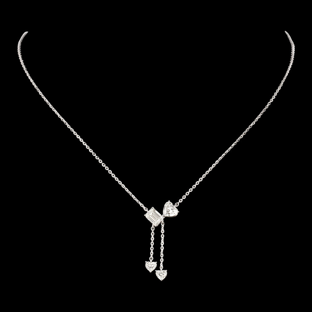 18K White Gold Diamond Jewellery - 1.587ct VVS-VS-GH