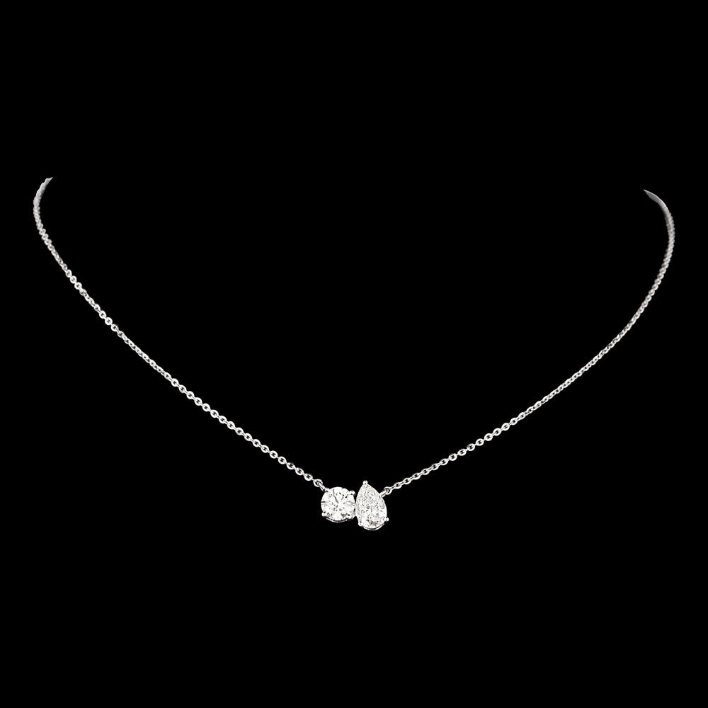 18K White Gold Diamond Jewellery - 1.392ct VVS-VS-IJ