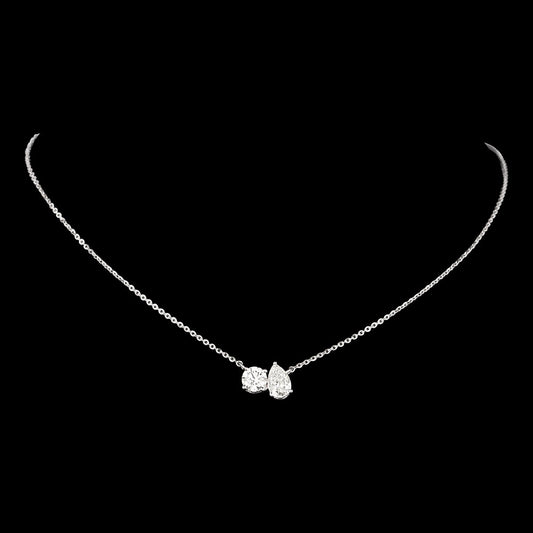 18K White Gold Diamond Jewellery - 1.392ct VVS-VS-IJ