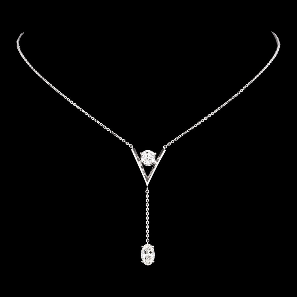 18K White Gold Diamond Jewellery - 1.507ct VVS-VS-HI
