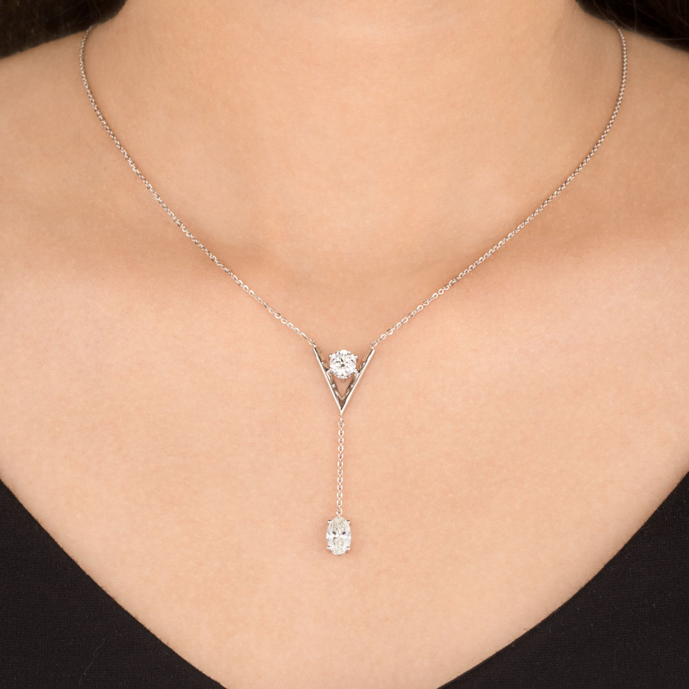 18K White Gold Diamond Jewellery - 1.507ct VVS-VS-HI