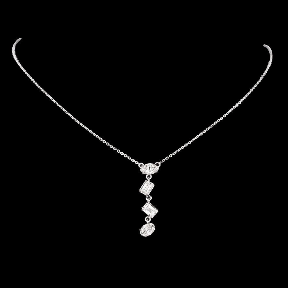 18K White Gold Diamond Jewellery - 2.573ct VVS-VS-GH