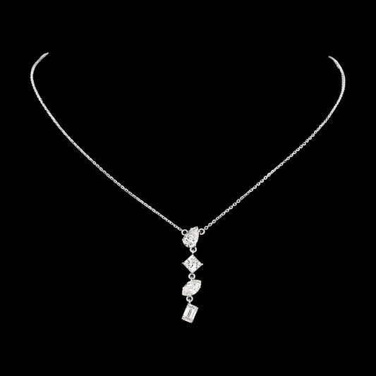18K White Gold Diamond Jewellery - 2.554ct VVS-VS-HI