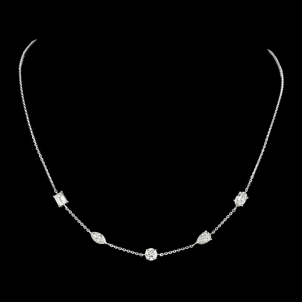 18K White Gold Diamond Jewellery - 2.092ct VS-SI-IJ