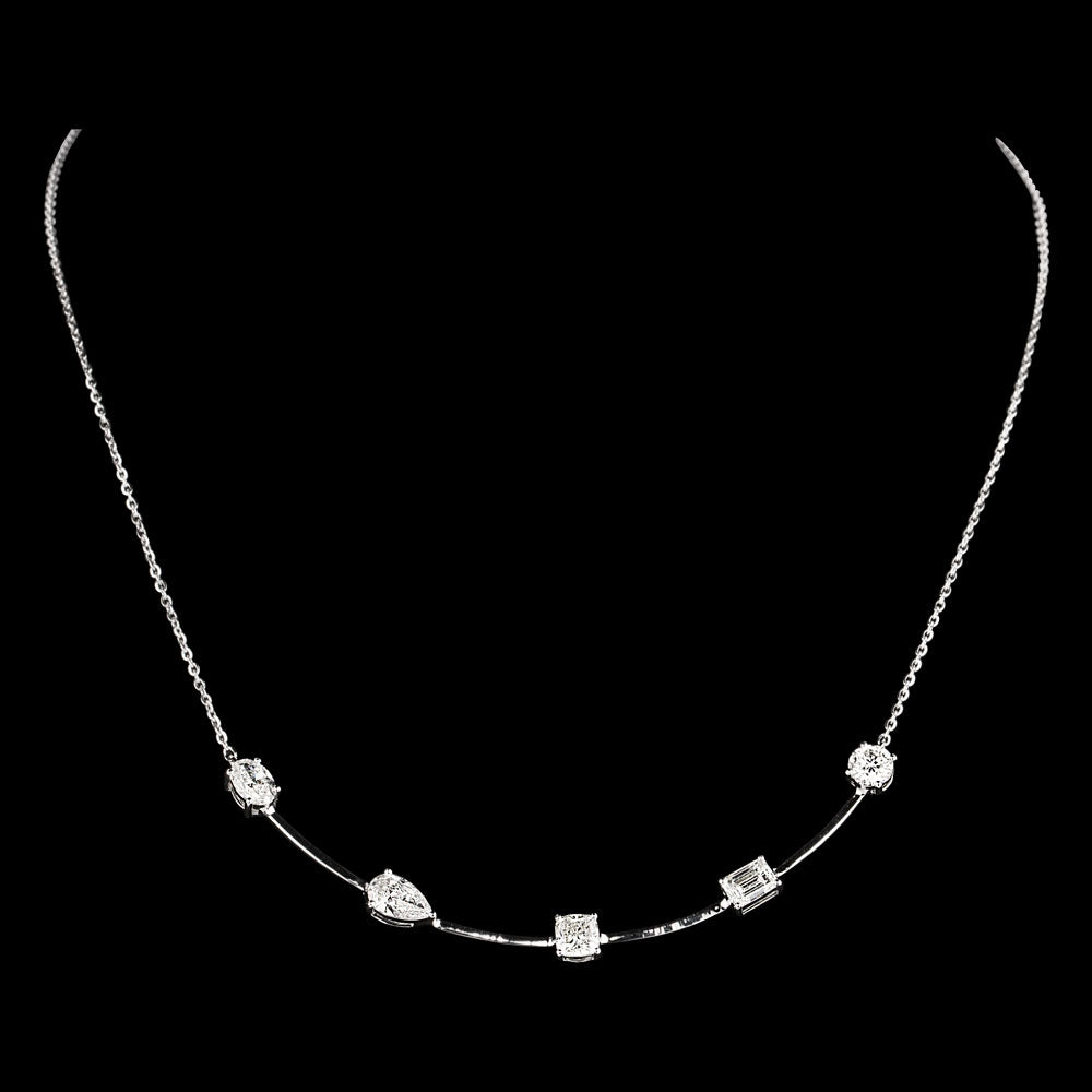 18K White Gold Diamond Jewellery - 2.019ct VS-SI-GH