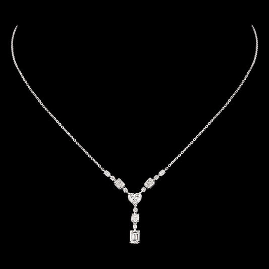 18K White Gold Diamond Jewellery - 3.66ct VVS-VS-GH