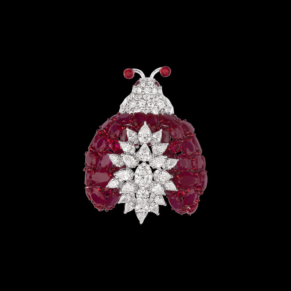 18K White Gold Diamond Jewellery - 2.332ct VS-SI-GH with Colour Stones
