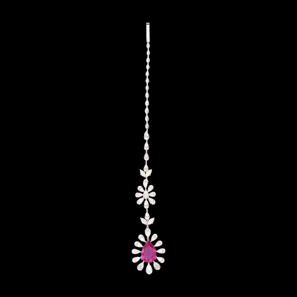 14K White Gold Diamond Jewellery - 2.509ct VS-SI-EFG with Colour Stones