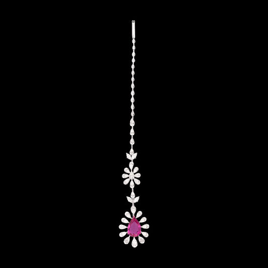 14K White Gold Diamond Jewellery - 2.509ct VS-SI-EFG with Colour Stones