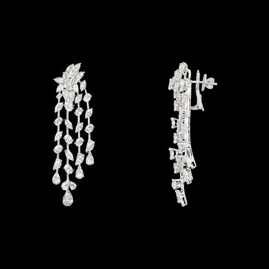 18K White Gold Diamond Jewellery - 19.18ct VVS-VS-HI