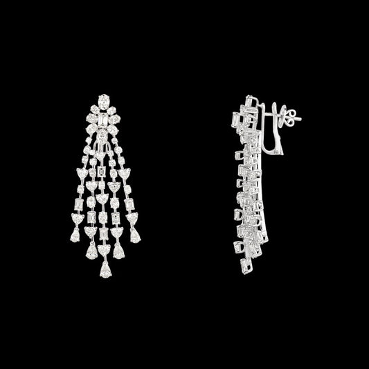 14K White Gold Diamond Jewellery - 17.426ct VVS-VS-HI