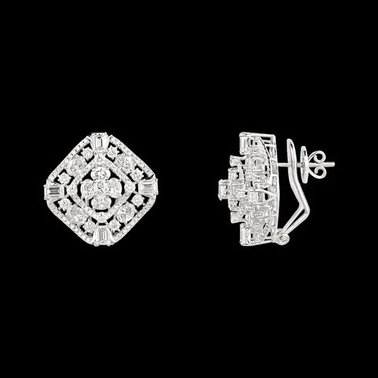 18K White Gold Diamond Jewellery - 9.68ct VVS-VS-IJ