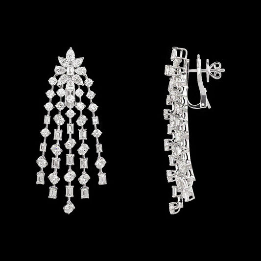 18K White Gold Diamond Jewellery - 15.68ct VVS-VS-GH