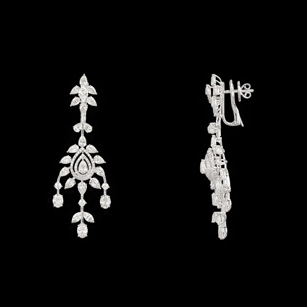 14K White Gold Diamond Jewellery - 14.708ct VVS-VS-GH