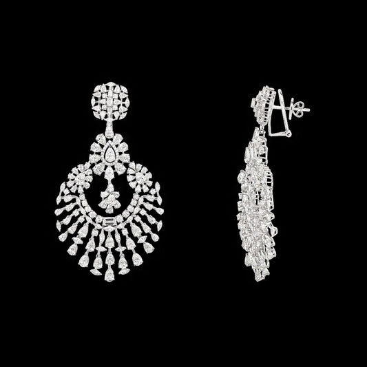 18K White Gold Diamond Jewellery - 26.36ct VVS-VS-FG