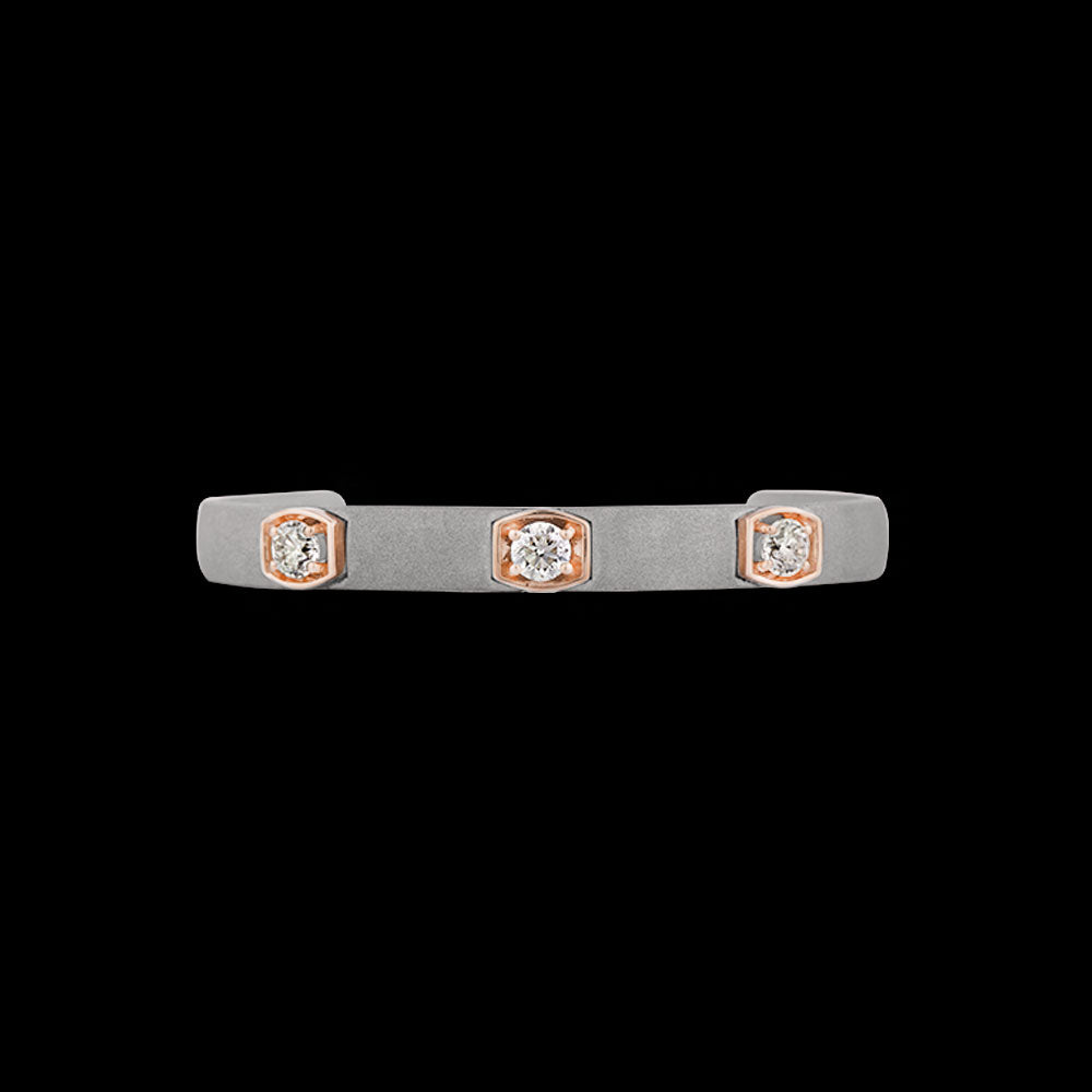 14K White Gold Diamond Kada - 1.43ct VVS-VS-HI