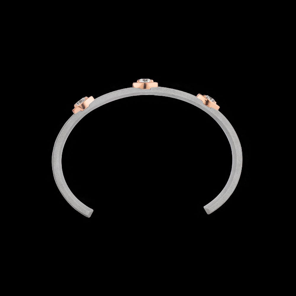 14K White Gold Diamond Kada - 1.38ct VVS-VS-HI
