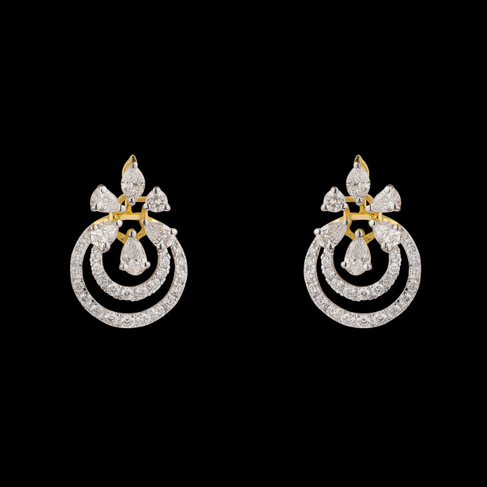 18K Two Tone Gold Diamond Jewellery - 0.77ct VS-FG