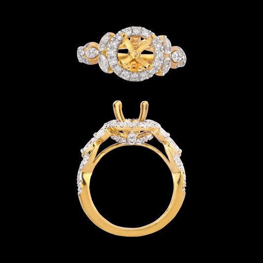 14K Yellow Gold Diamond Ring - 1.21ct SI-HI