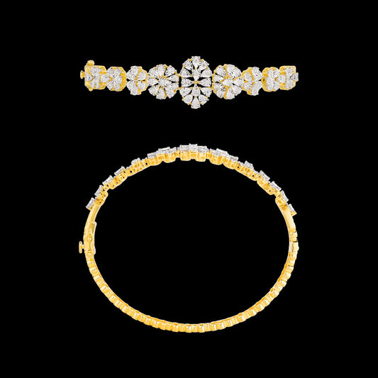 18K Yellow Gold Kada