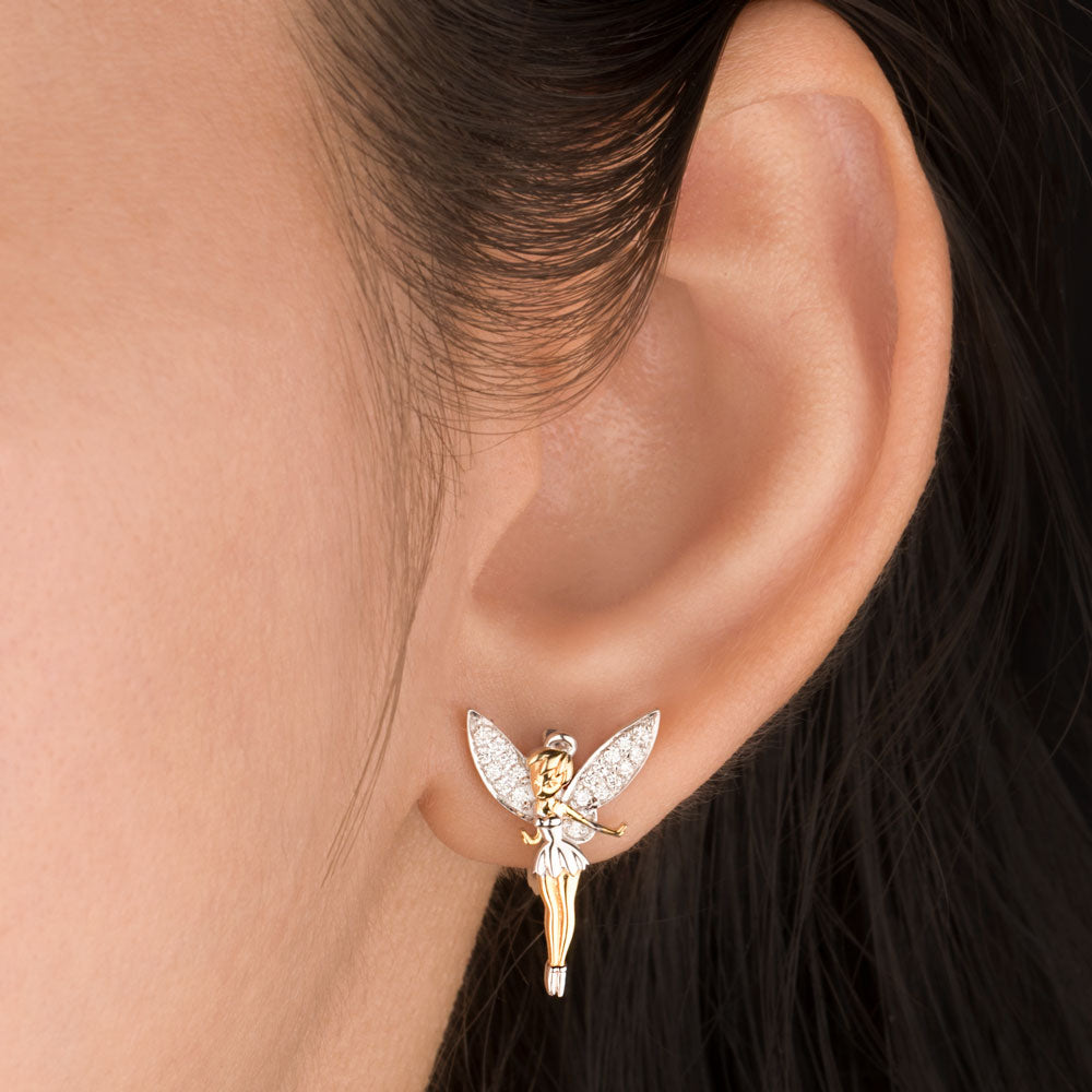 14K Yellow Gold Diamond Earrings - 0.229ct VVS-VS-GH