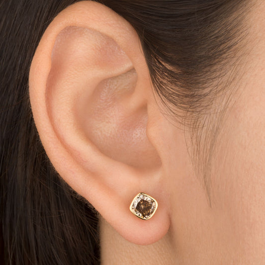 18K Yellow Gold Earrings