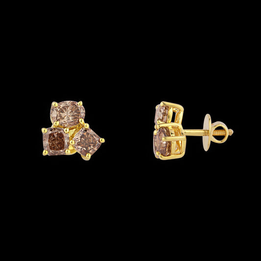 18K White Gold Earrings