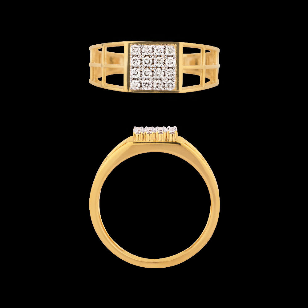 18K Yellow Gold Diamond Jewellery - 0.269ct VVS-VS-HI