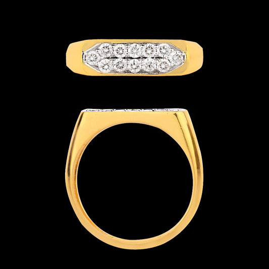 18K Yellow Gold Diamond Jewellery - 0.46ct VVS-VS-HI