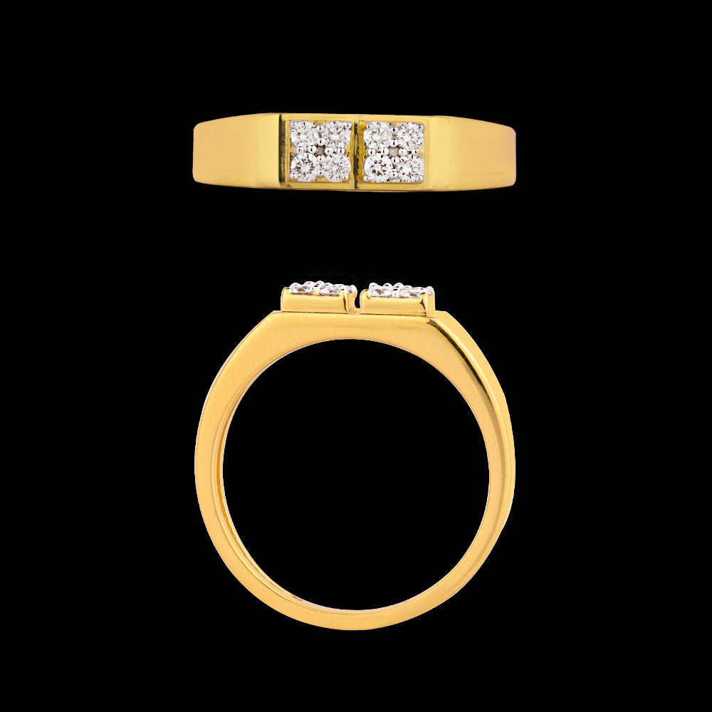 18K Yellow Gold Diamond Jewellery - 0.32ct VVS-VS-HI