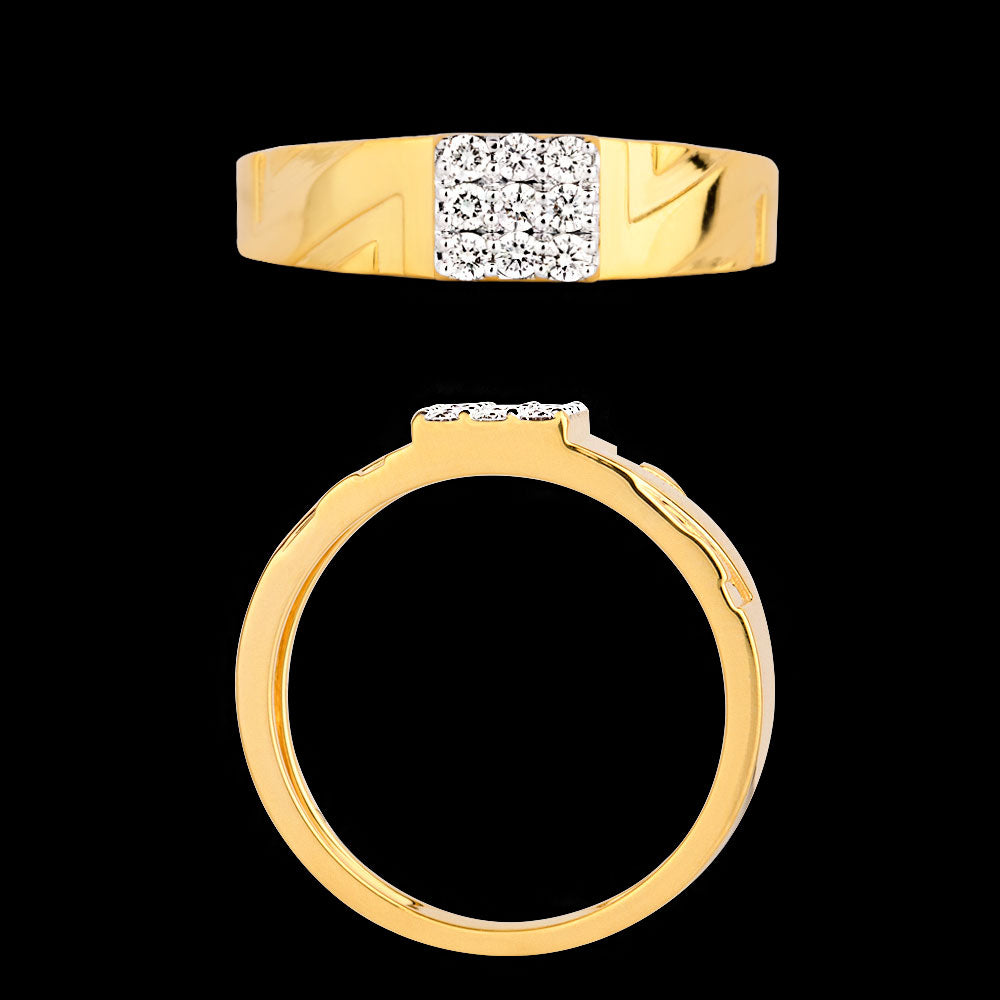 18K Yellow Gold Diamond Jewellery - 0.27ct VVS-VS-HI