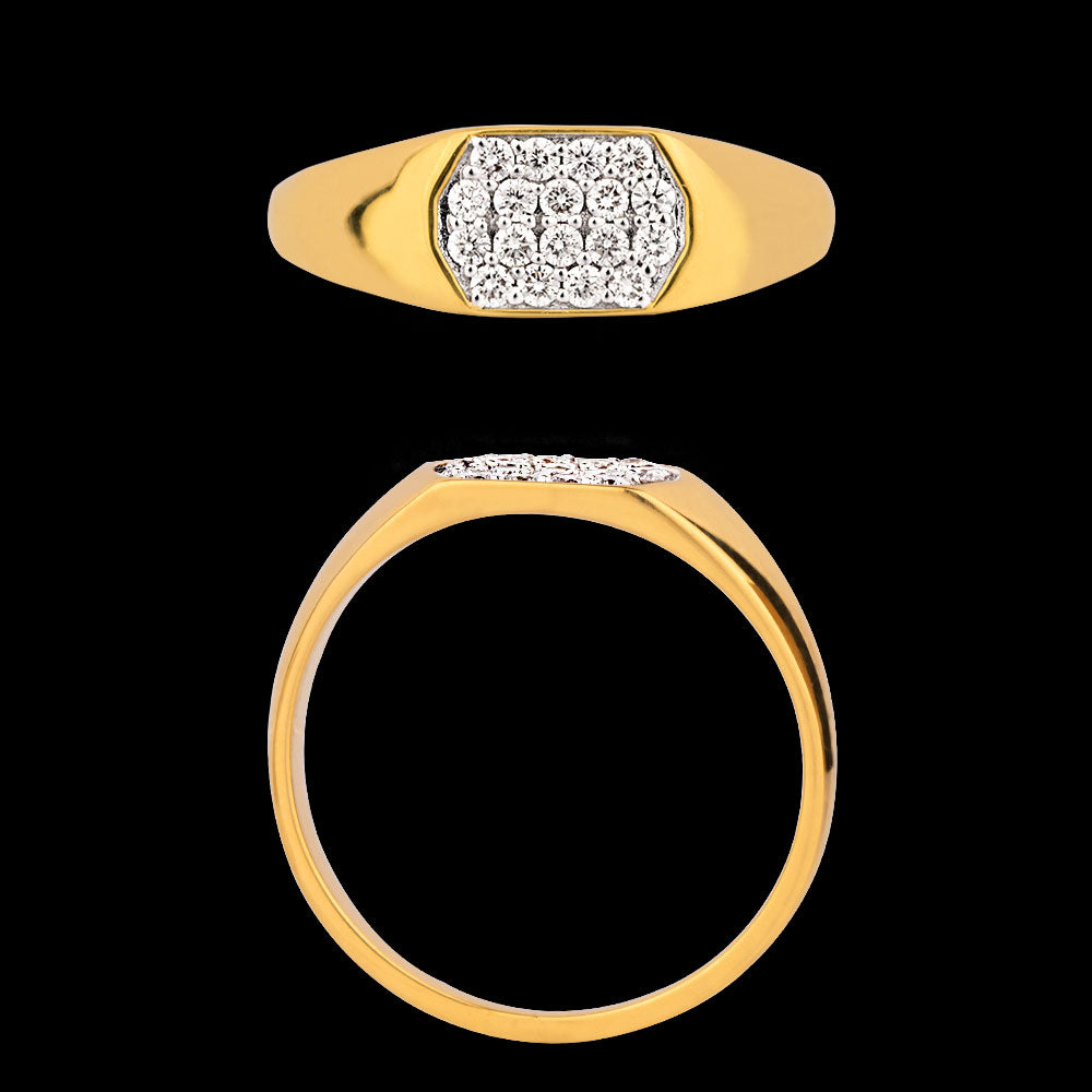 18K Yellow Gold Diamond Jewellery - 0.28ct VVS-VS-HI