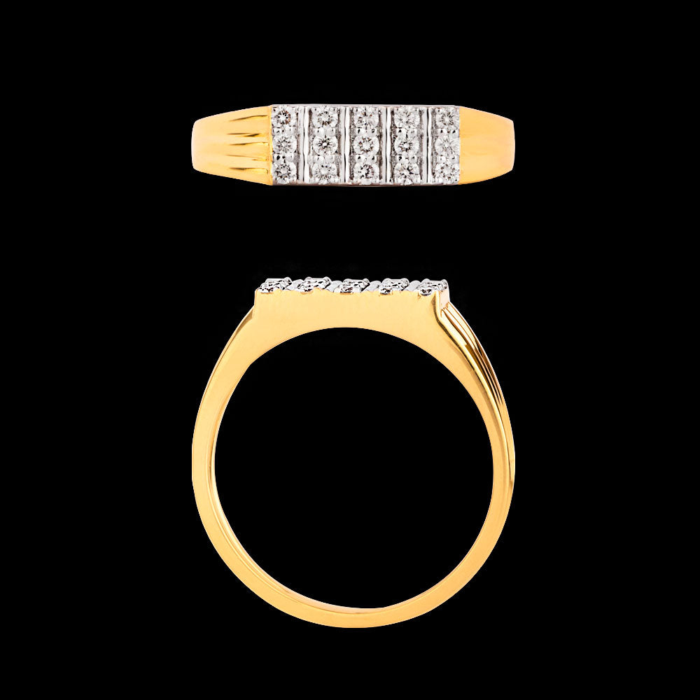 18K Rose Gold Diamond Jewellery - 0.258ct VVS-VS-IJ