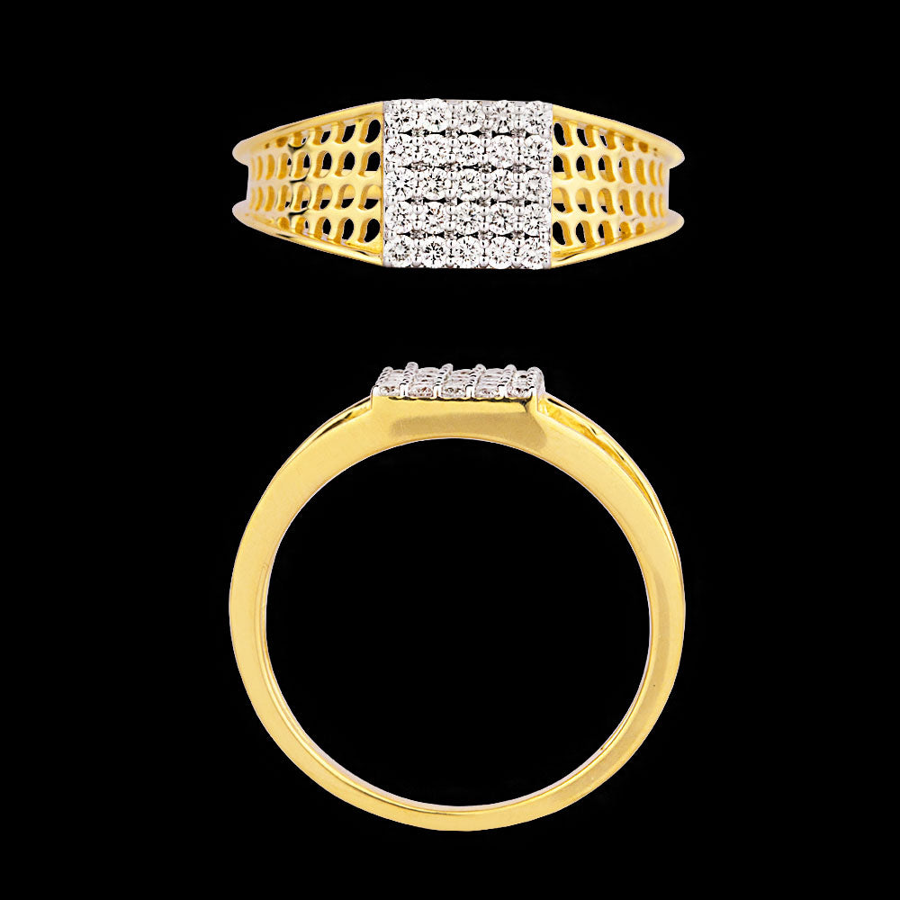 18K Yellow Gold Diamond Jewellery - 0.37ct VVS-VS-HI