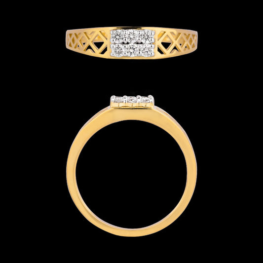 18K Yellow Gold Diamond Jewellery - 0.27ct VVS-VS-HI