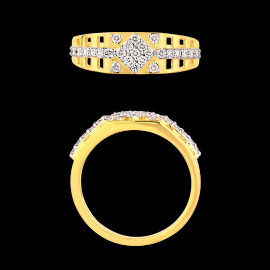 18K Yellow Gold Diamond Jewellery - 0.41ct VVS-VS-GH