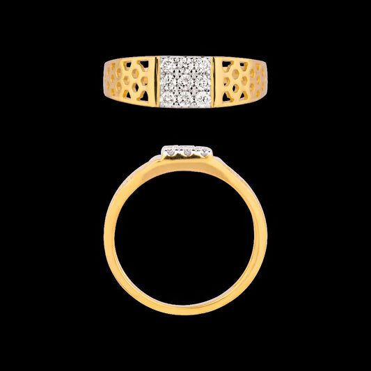 18K Yellow Gold Diamond Jewellery - 0.34ct VVS-VS-HI