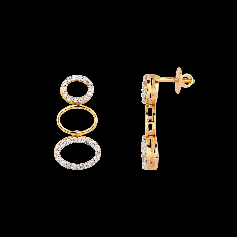 14K Yellow Gold Diamond Jewellery - 0.495ct VS-SI-GH