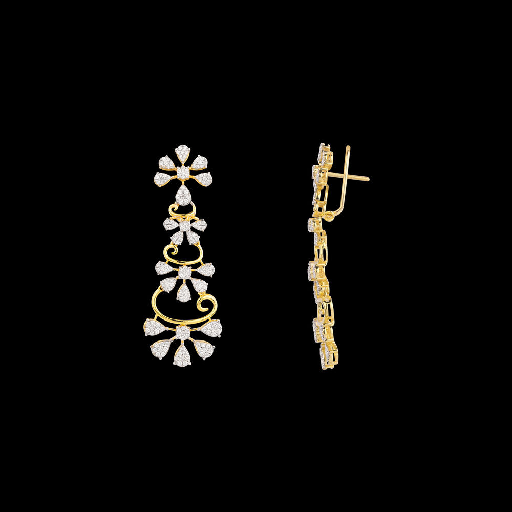 18K Yellow Gold Diamond Jewellery - 1.8ct VVS-VS-GH