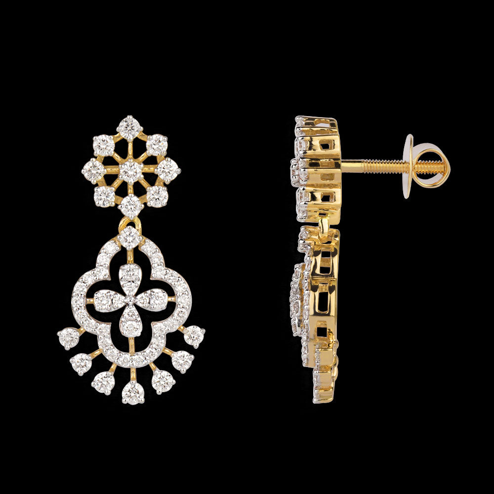 18K Yellow Gold Diamond Jewellery - 1.99ct VVS-VS-GH