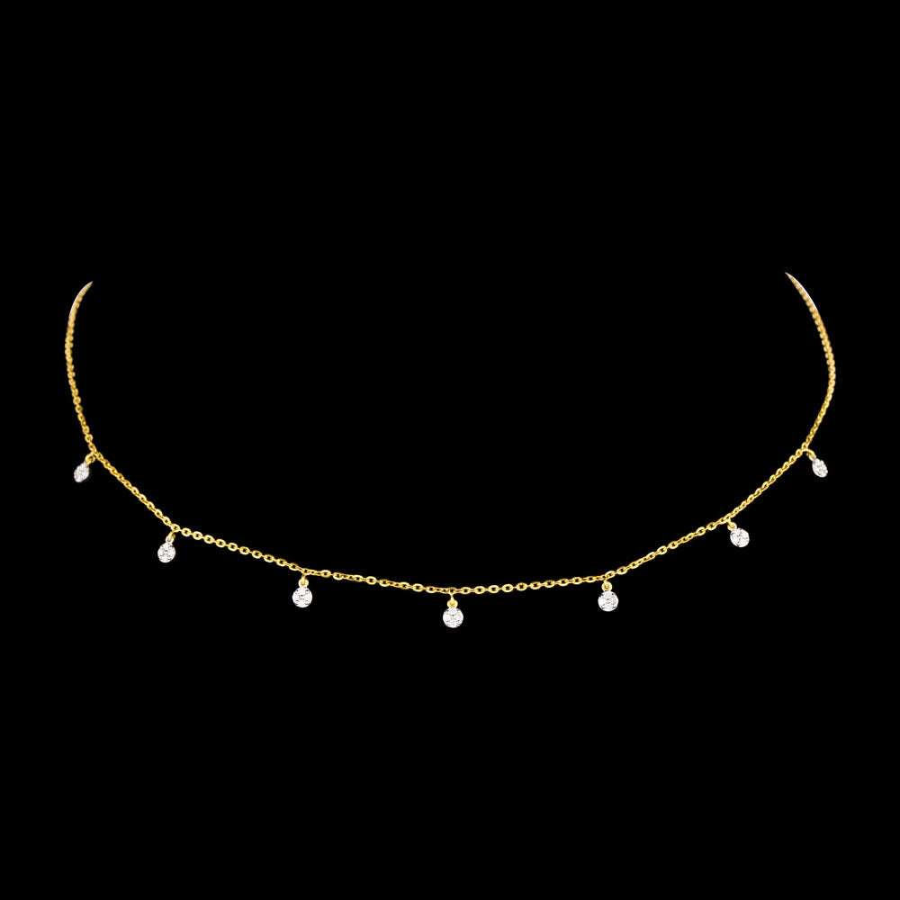 14K Yellow Gold Diamond Jewellery - 0.215ct SI-IJ