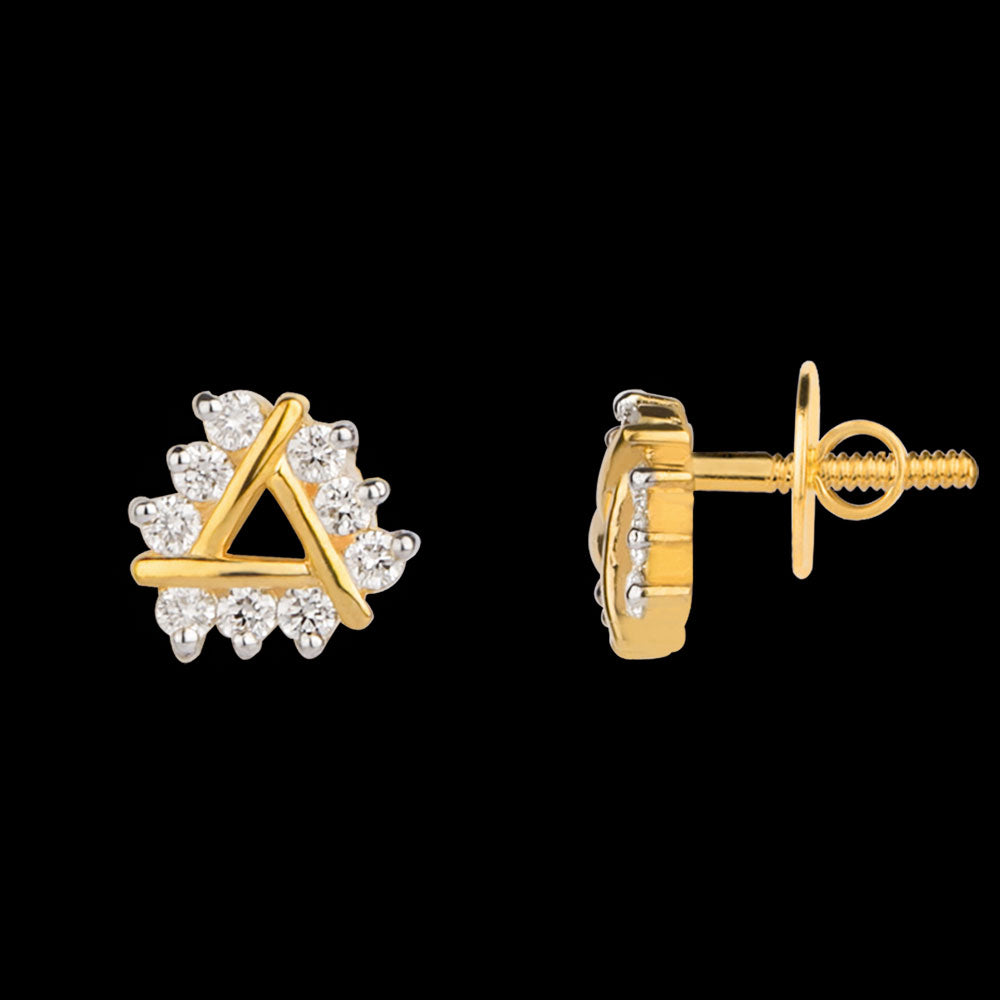 18K Yellow Gold Diamond Jewellery - 0.24ct VVS-VS-GH