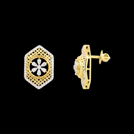 18K Yellow Gold Diamond Jewellery - 0.417ct VS-SI-GH